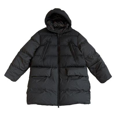 Boson@中长款加厚连帽羽绒服女