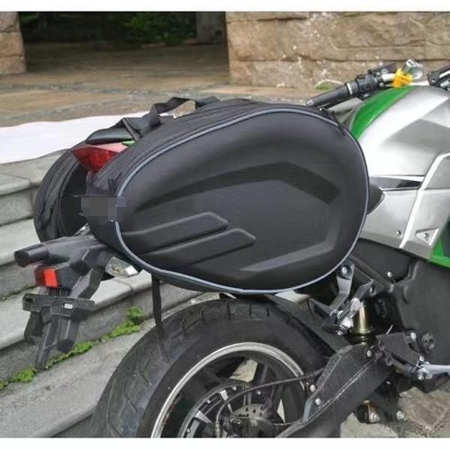 摩托车马鞍包边包防泼水骑士后座包旅行多功能储物包双边头盔包