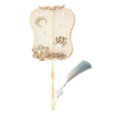 蚕丝扇DIY材料包全套团扇框