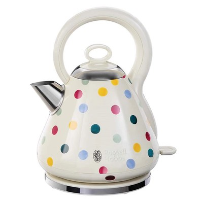 russellhobbs波点复古静音电水壶