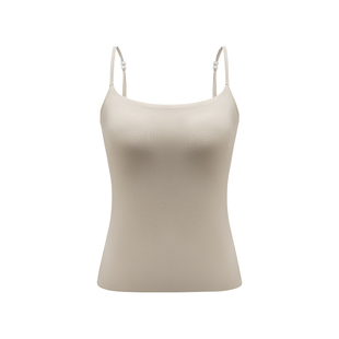 美背吊带带胸垫文胸一体内搭2026新款打底背心女夏季外穿凉感上衣