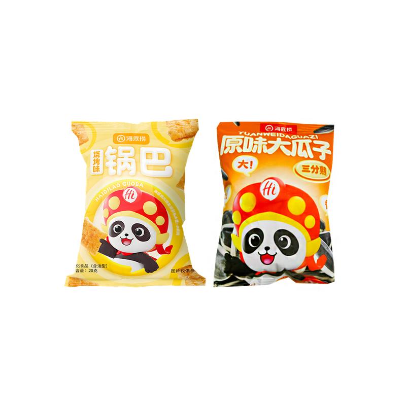 海底捞小零食锅巴虎牙脆薯条瓜子同款火锅店零食小包装散官方正品