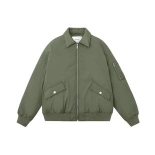 CHINISM丨美式飞行员夹克棉服男潮牌冬季保暖棉袄加厚棉衣外套