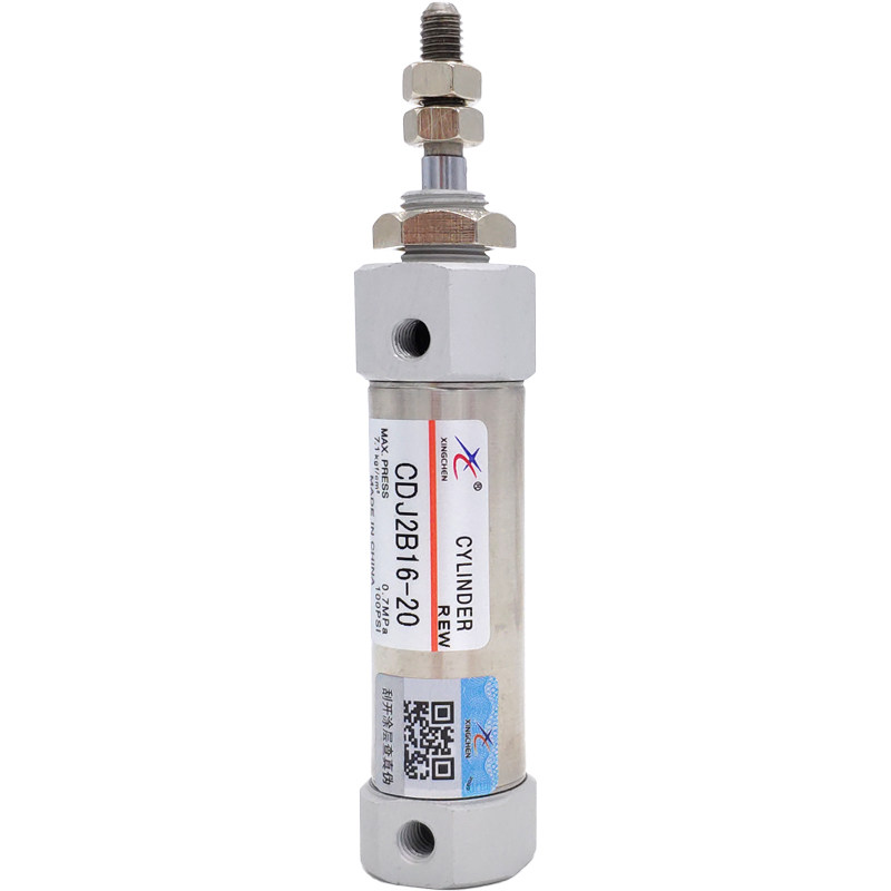 星辰气动迷你气缸PB/CDJ2B16-10-15X20*25x30/40/50/6075SU/CDJ2D