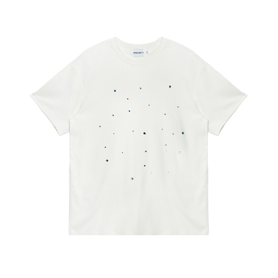 短袖棉男女简约短袖宽松