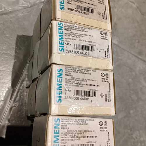 议价全新德国西门子3SB3000-4AD01黑色自锁型钥匙开关，