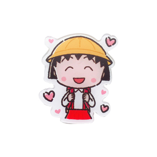 Q版樱桃小丸子冰箱贴个性创意冰箱磁铁卡通可爱diy冰箱装饰磁力贴