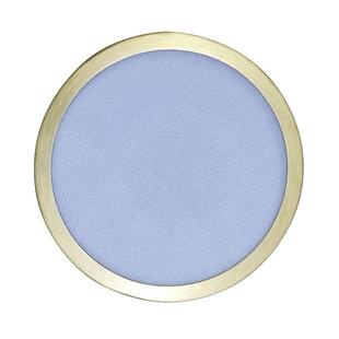 灯具配件客厅吊灯盖子圆形金属防尘罩金色防虫片带槽位玻璃盖