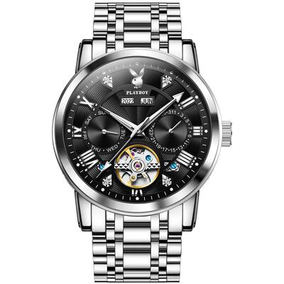 花花公子男士手表男款机械表