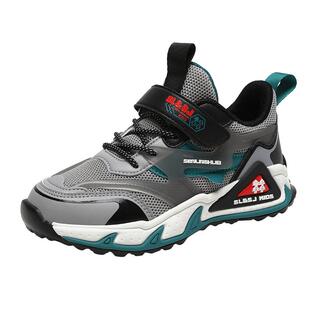 男童鞋子2026新款夏季网面透气网鞋中大童跑步薄款男孩儿童运动鞋