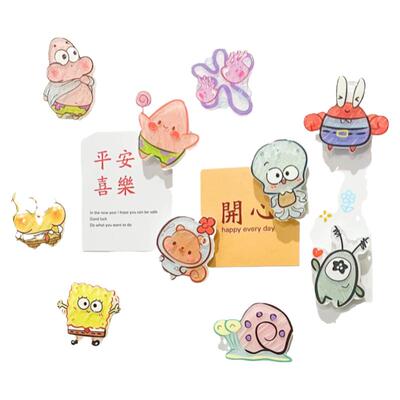 创意亚克力卡通可爱冰箱贴三送一