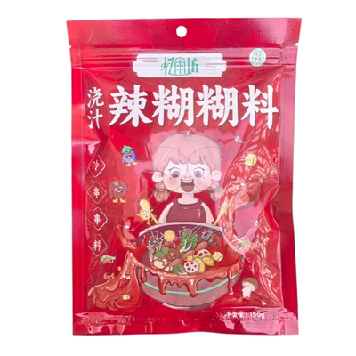 宁夏忆雨坊辣糊糊底料银川浇汁干汁辣糊糊冷串串宿舍小锅美食速食
