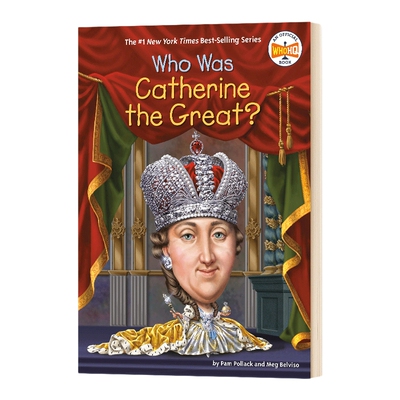 英文原版 Who Was Catherine the Great? 谁是叶卡捷琳娜大帝 中小学儿童读物 历史人物传记 英文版 进口英语原版书籍