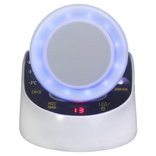 美容院冰敷冰导脸部红蓝光冰锤冷敷仪震动冷热精华导入仪舒敏专用