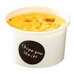 网红芋泥烤奶酥皮大泡芙包装盒冰淇淋纸碗雪媚娘烘焙甜品打包盒子