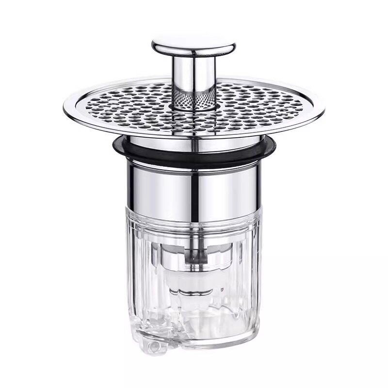 洗手盆脸池漏水塞子下水器通用面盆弹跳芯配件防返臭手神器按压式