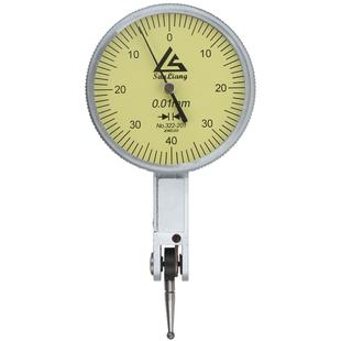 日本三量杠杆百分表0-10mm千分表测头精度0.001校表磁力座一套