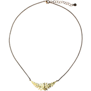 Michael Michaud蕨草锁骨项链轻奢小众设计冷淡风送女友实用礼物