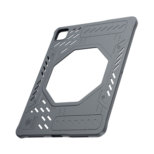 浦记GP60电竞平板保护壳吃鸡硅胶护套护角防滑防摔硅胶软壳镂空散热器孔握把孔适用苹果IPadPro2024/18/20/22