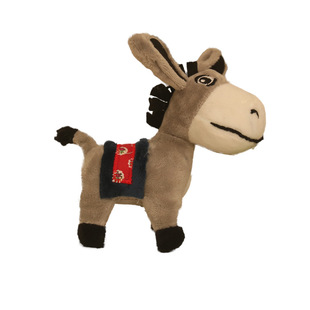 毛绒玩具赶集驴钥匙扣可爱包包毛驴挂件小驴公仔