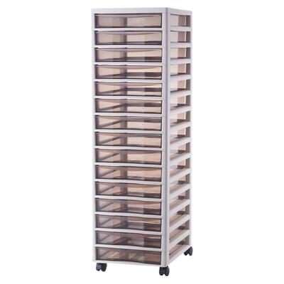 日式b4文件柜档案柜万向轮可移动