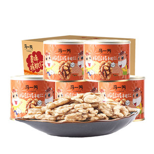 马一芳椒盐核桃仁咸味琥珀核桃仁芝麻味2025新货罐头孕妇坚果零食