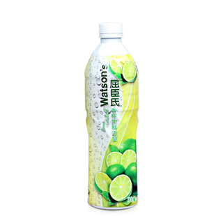 Watsons屈臣氏青柠汁750ml 青柠饮料浓浆青柠檬果汁 浓缩柠檬水