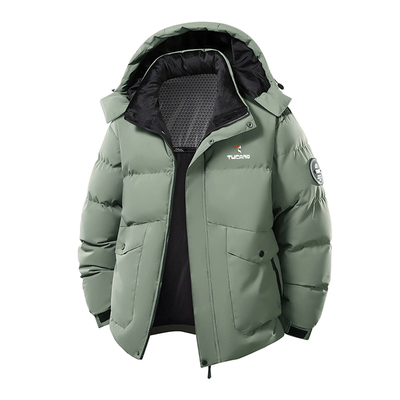 啄木鸟冬季羽绒棉服男士连帽棉衣