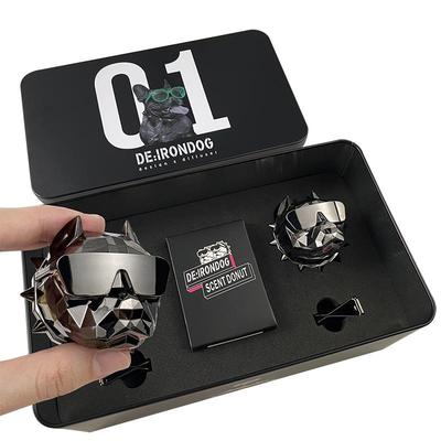 狗头恶霸法斗汽车出风口海洋香薰