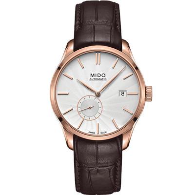 美度布鲁纳偏心小三针男表