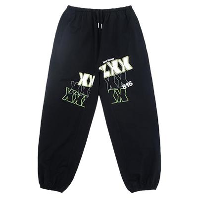 XXZXX潮牌束脚休闲卫裤男女同款