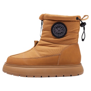 雪地靴女款2025冬季新款加绒加厚棉鞋女士东北哈尔滨厚底加绒女鞋