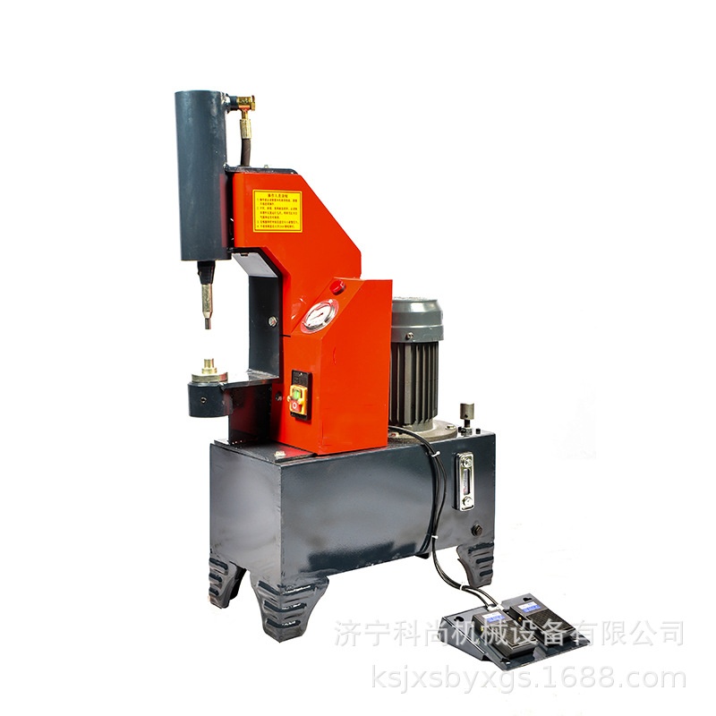 供应立式刹车片冲铆机铆钉机 电动液压铆接机蹄片机