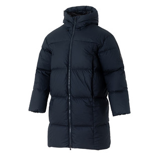 UA安德玛羽绒服男款运动防风鸭绒保暖700蓬休闲中长款外套1384644