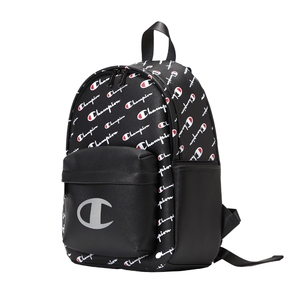 Champion冠军双肩包白色大容量情侣满印老花美式时尚背包男书包女