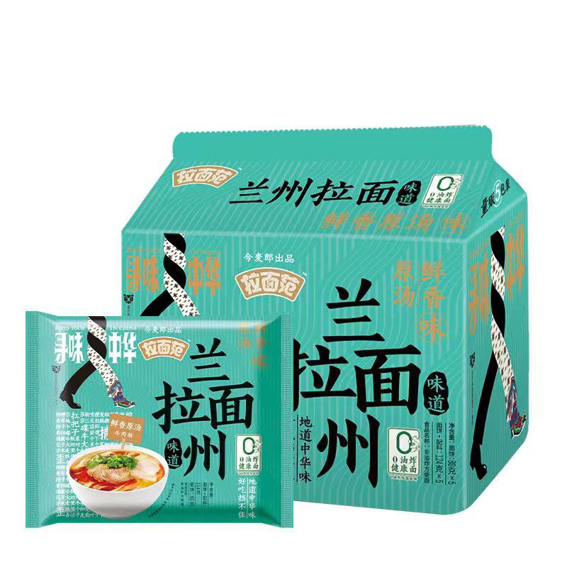 今麦郎兰州拉面鲜香原汤味拉面