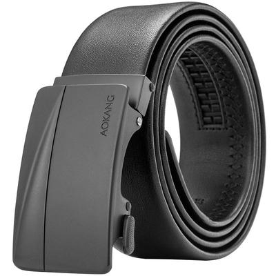 奥康皮带男士新款商务休闲自动扣