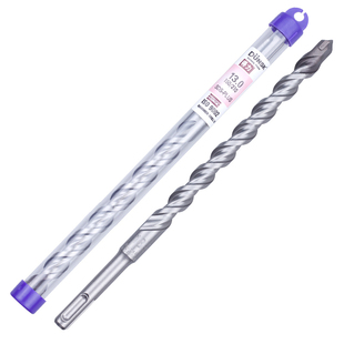 进口德国得力DUNSK冲击钻头坑钻四坑两刃油压钻咀电锤圆柄水泥钻