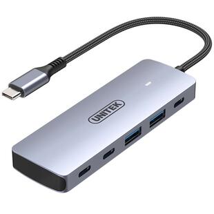 优越者Type-C3.2分线器10G高速扩展坞USB-C3.2Gen2拓展坞集线器带PD快充适用Macmini手机平板通用扩展usb接头