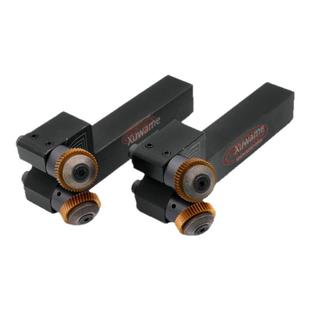 数控车床滚花刀P0.8-23045度双轮切削式网纹车花刀走刀网纹压花刀