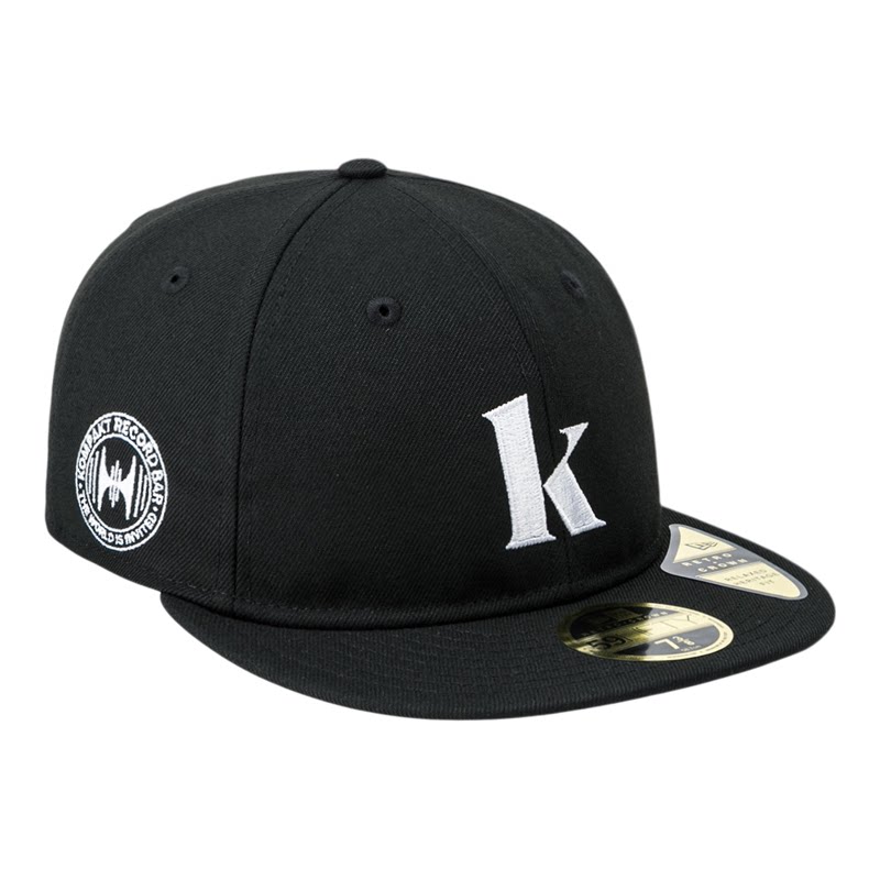 韩国代购NEWERA X KOMPAKT RECORD BAR纽亦华联名RC5950棒球帽黑