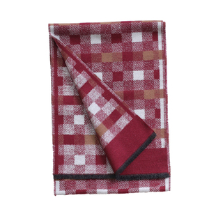 韩版真丝拉绒围巾秋冬男女通用长方形棕色装饰围脖清仓特价