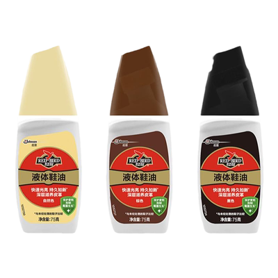金鸡鞋油黑色无色通用真皮皮鞋