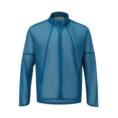 DESCENTE迪桑特RUNNING系列男士防风透湿针织运动上衣秋季新品