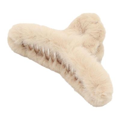 后脑勺鲨鱼夹毛绒抓夹简醉优雅