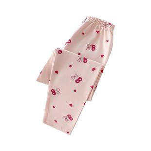 A类儿童纯棉秋裤A类10A抗菌儿童家居裤男童女童学生宝宝秋裤