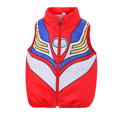 奥特曼儿童马甲加厚秋冬外穿背心