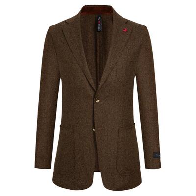 东博利尼雅痞意大利进口面料西装