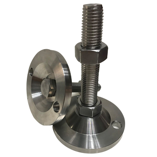 304不锈钢实心重型脚杯可调节支撑地脚调整脚规格齐可定制机械脚