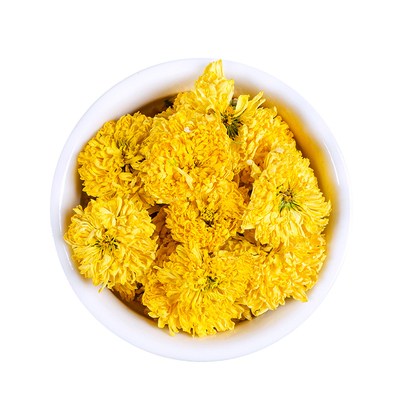 黄菊花菊花茶原味么有